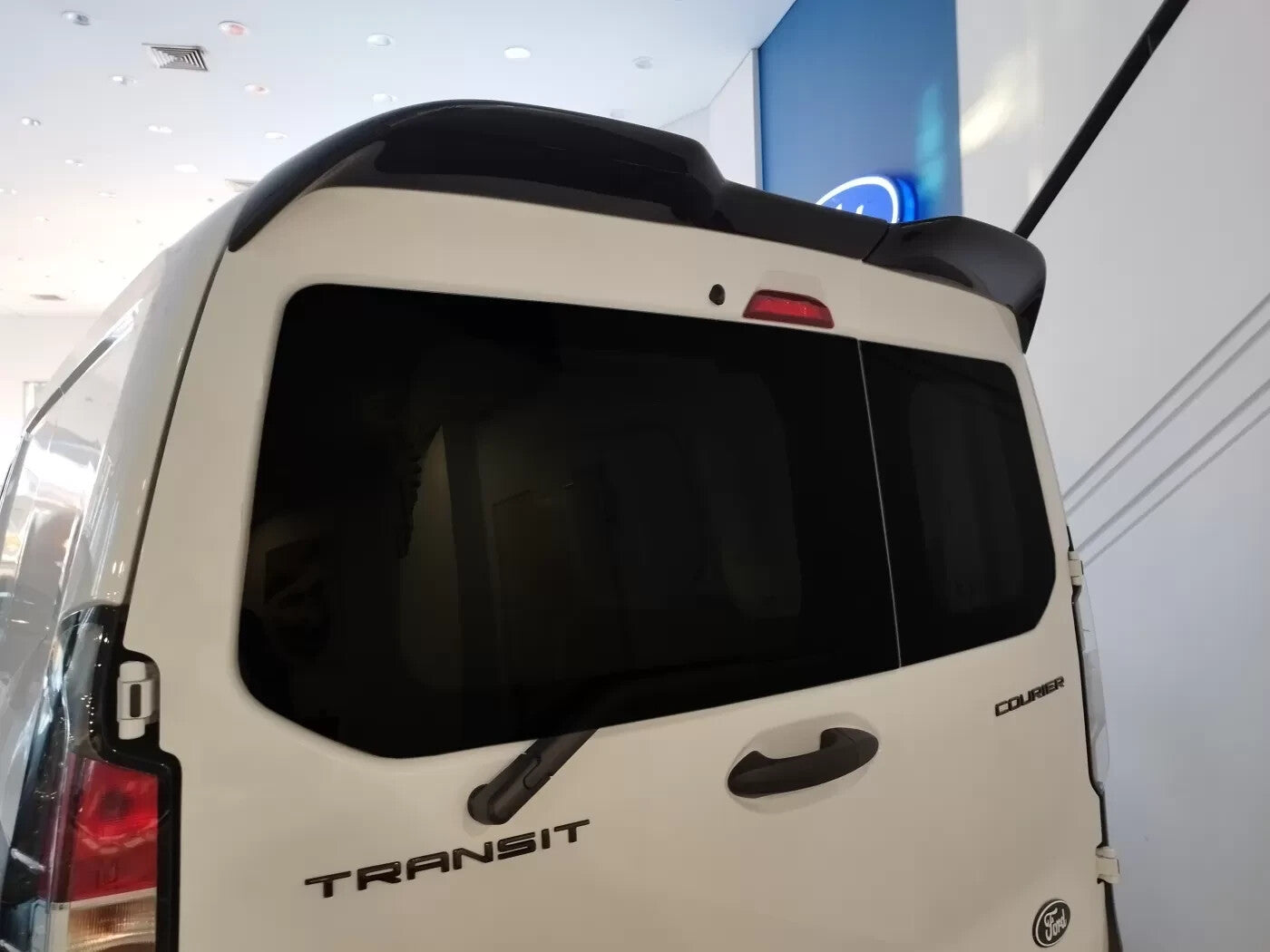 Motordrome Rear Wing Boot Roof Spoiler Barn Doors Ford Ford Transit Courier Mk2
