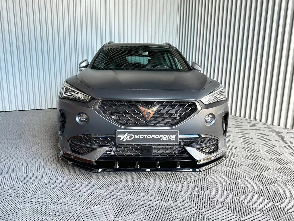 Motordrome Design Front Bumper Splitter Cupra Formentor Mk1 Gloss Black