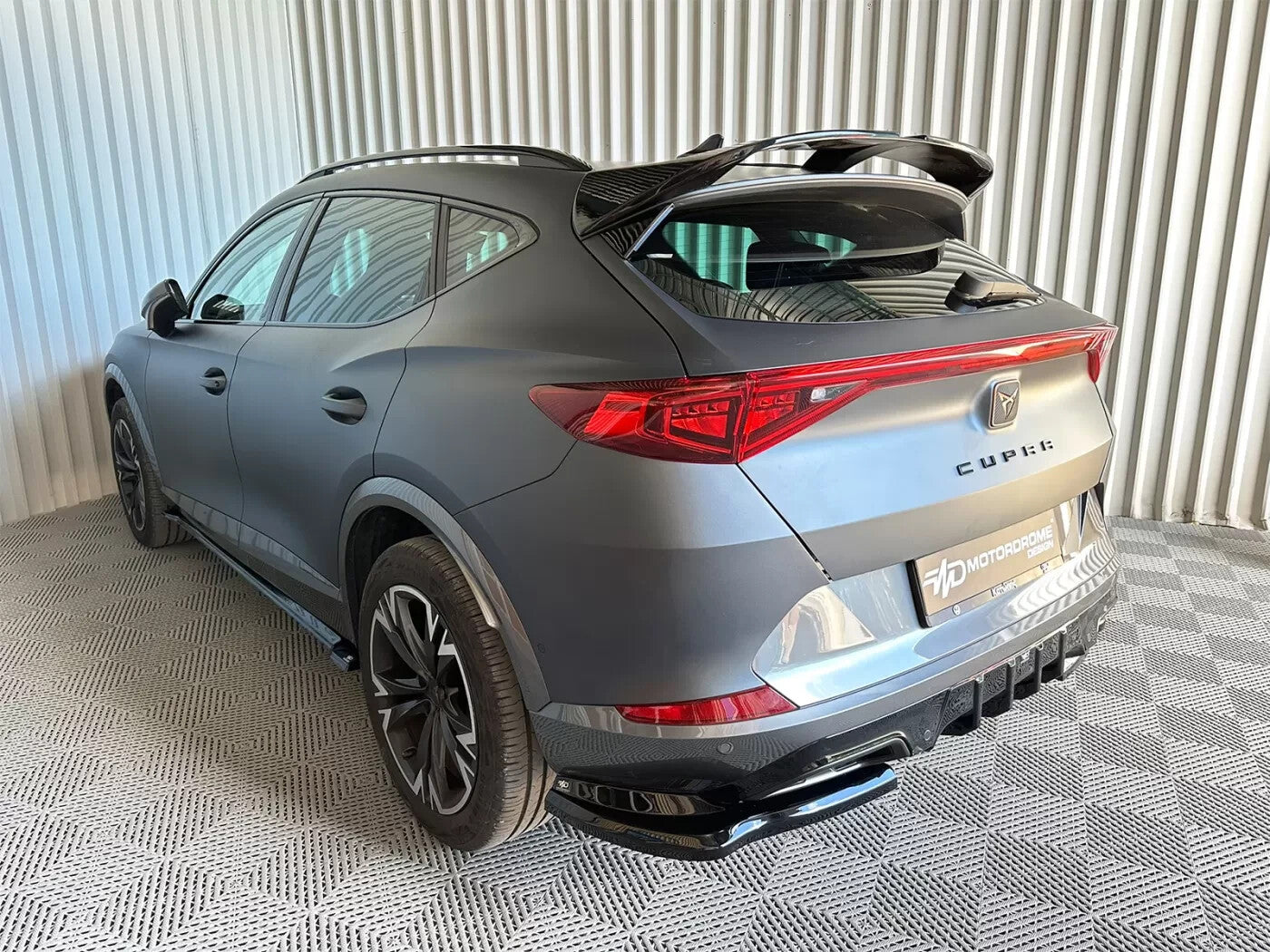 Motordrome Design Side Skirts Extensions Cupra Formentor Mk1 Gloss Black