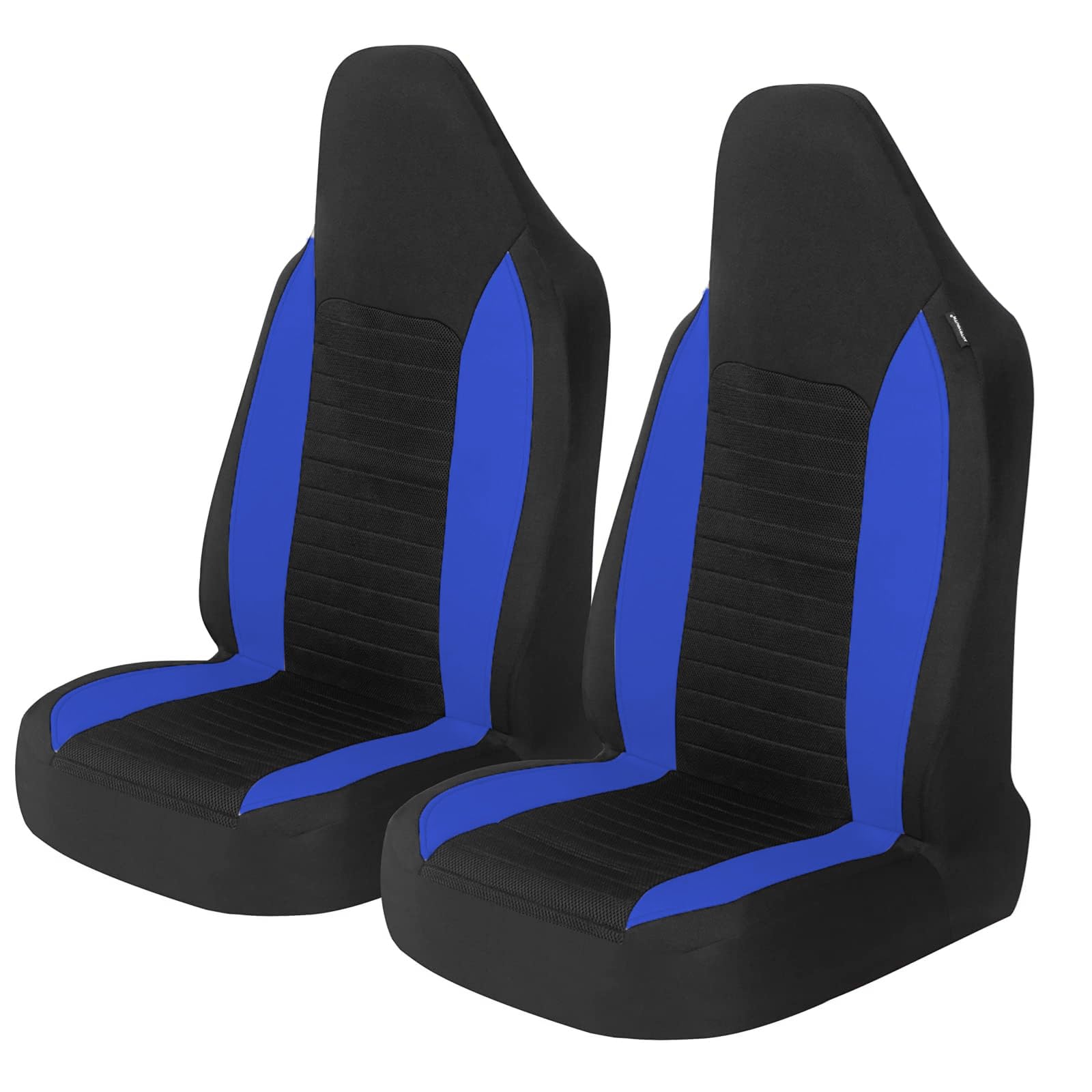 AUTOYOUTH Car Seat Covers Simple Bucket Style Universal Front Pair Fit for Car Truck SUV Van Seat Covers Car Seat Protector, Beige