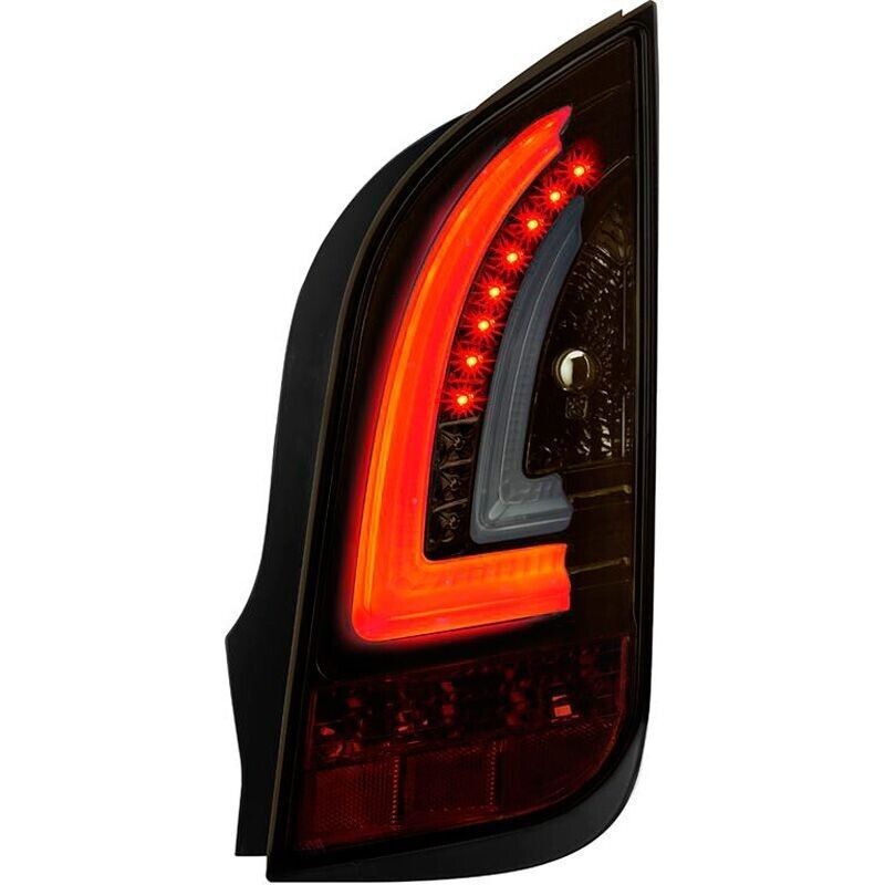 AS Pair DYNAMIC LED DRL Lightbar Rear Lights VW UP / Skoda Citigo 2011+ Black