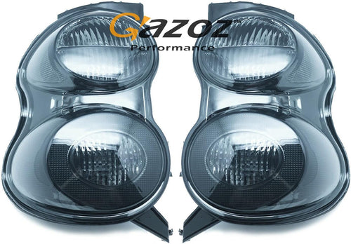 Exterior Accessories - Rear Assembly Tail light Lamps W/Smoke Lens Compatible With Smart Car Fortwo 451 Mk2 2007-2014