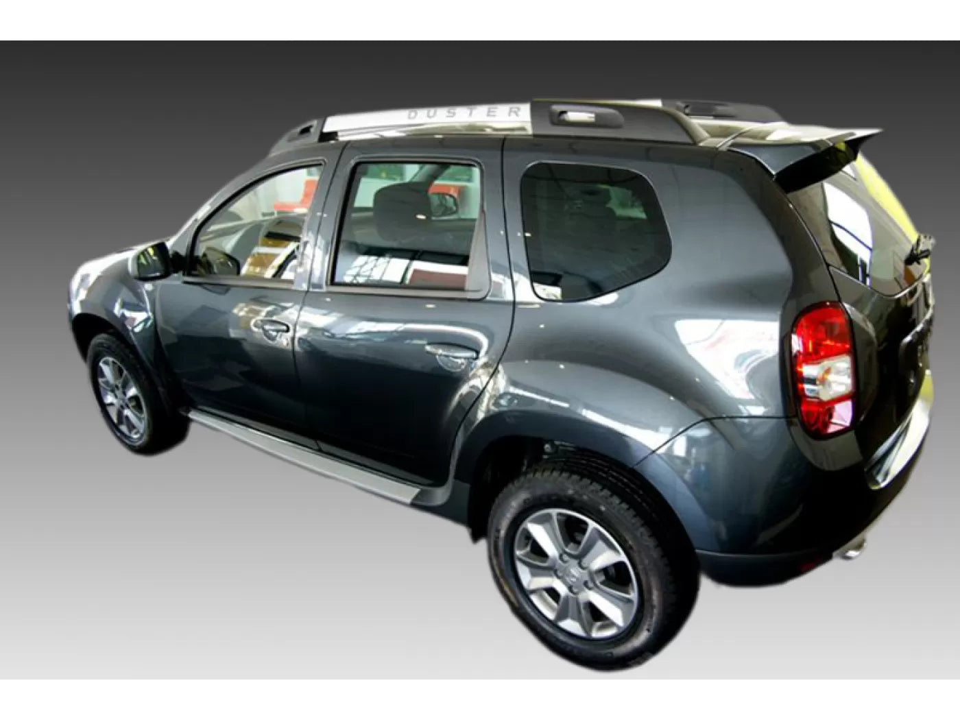 Motordrome Design Rear Roof Spoiler Wing Dacia Duster 1 Mk1 2010-2017 PU