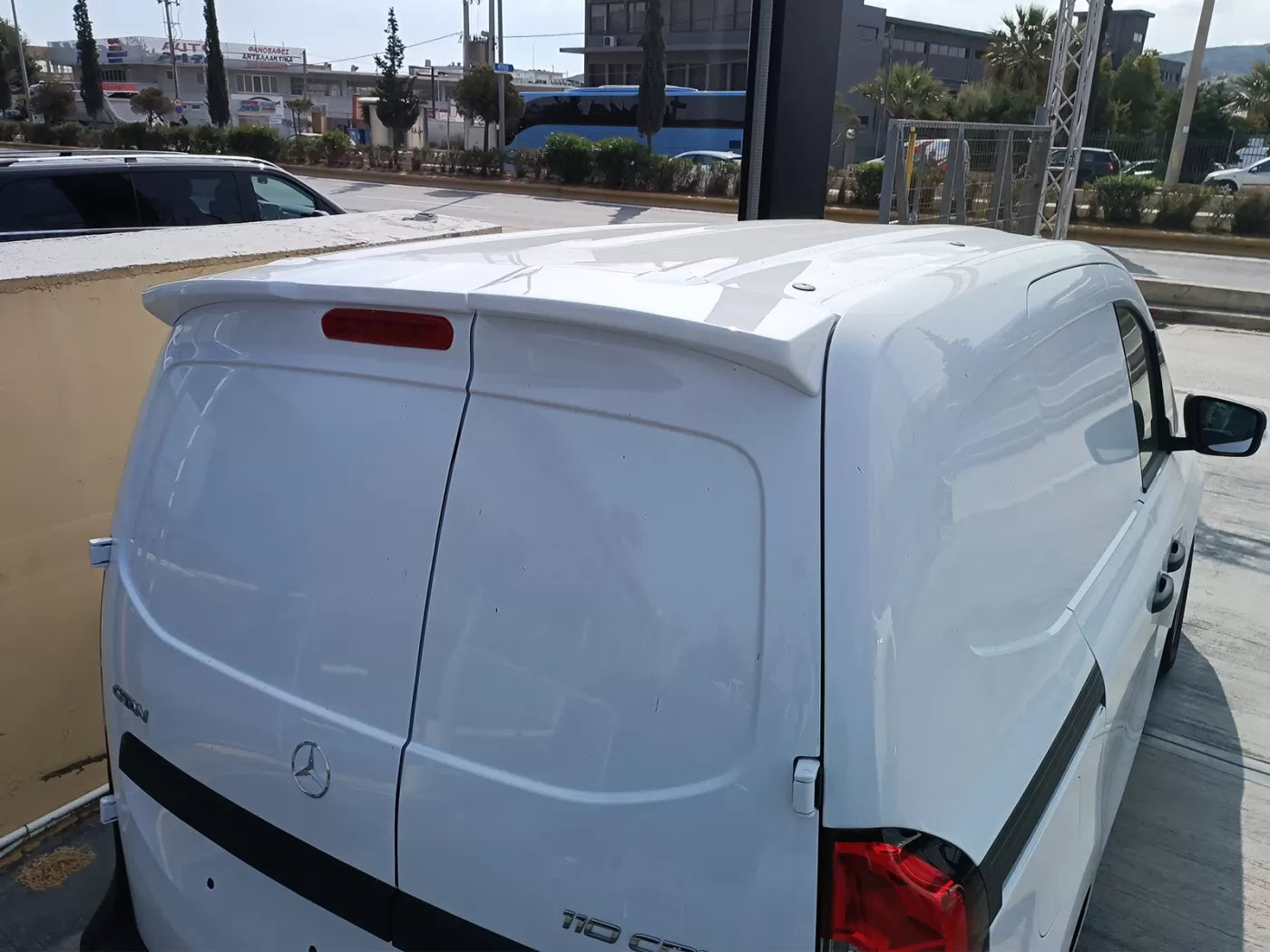 Motordrome Design Rear Roof Spoiler Wing Barn Doors Mercedes Citan Mk2 2021+