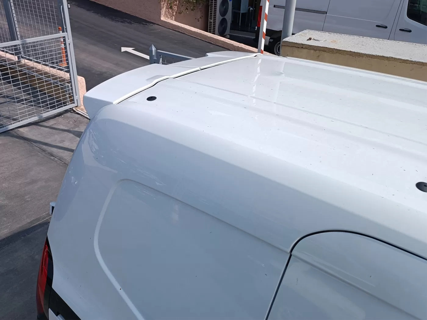 Motordrome Design Rear Roof Spoiler Wing Barn Doors Mercedes Citan Mk2 2021+