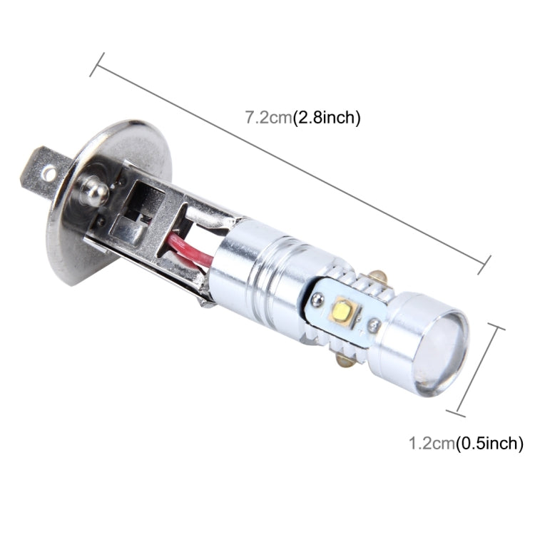 H1 25W 600 LM 5500K Car Fog Lights with 5 CREE LED Lamps , DC 12V