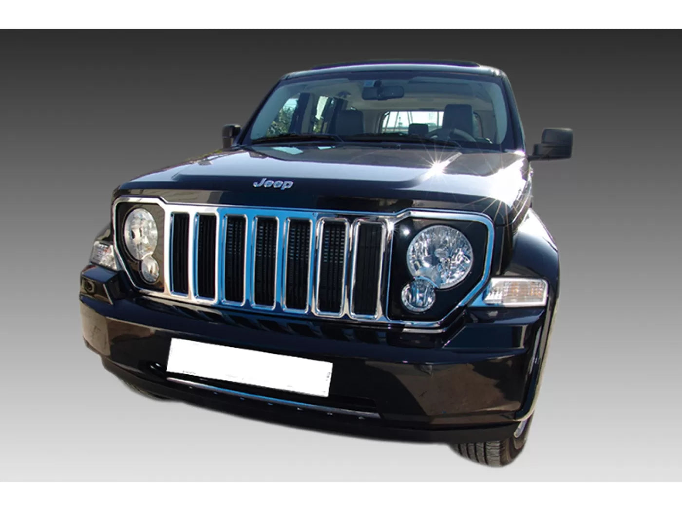 Motordrome Design Headlight Covers Jeep Cherokee ABS Plastic