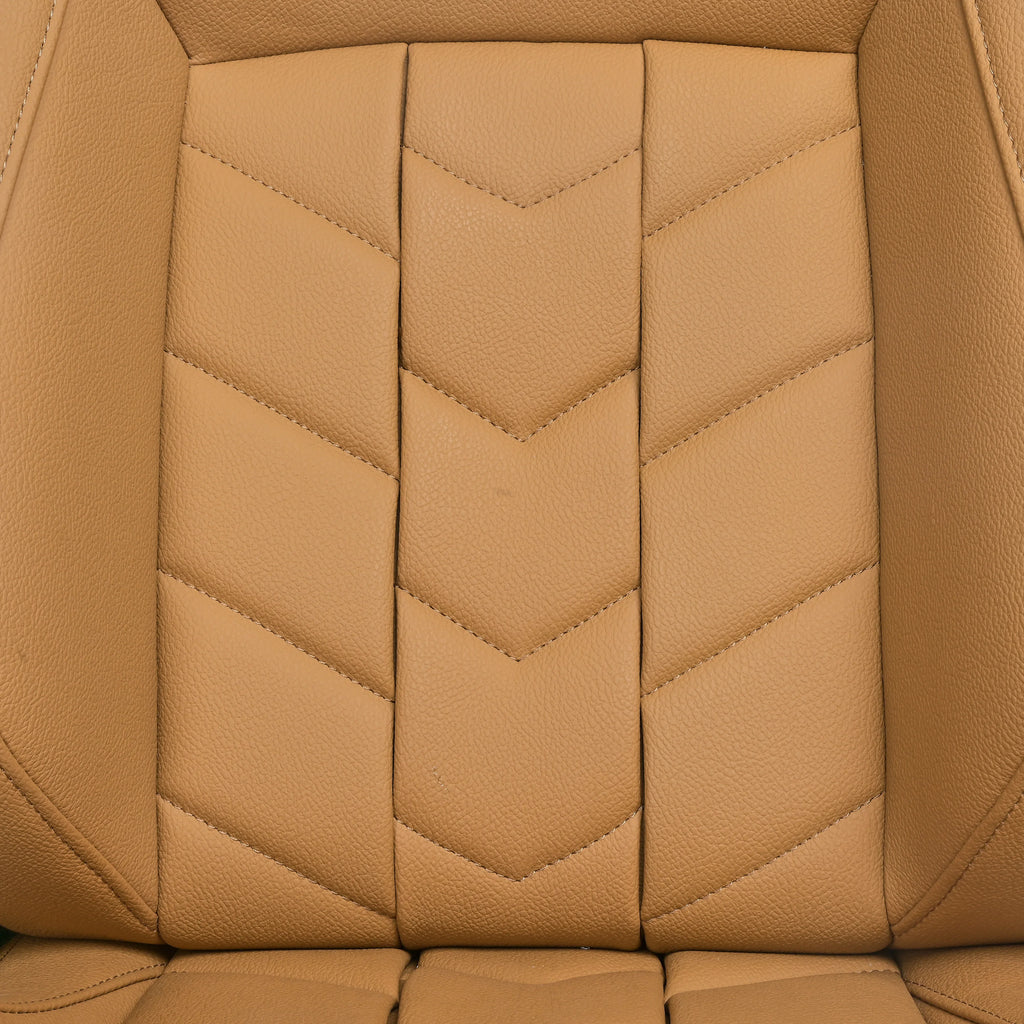 Jiabeir Beige Luxury Sports Car Racing Sim Bucket Seat JBR9009