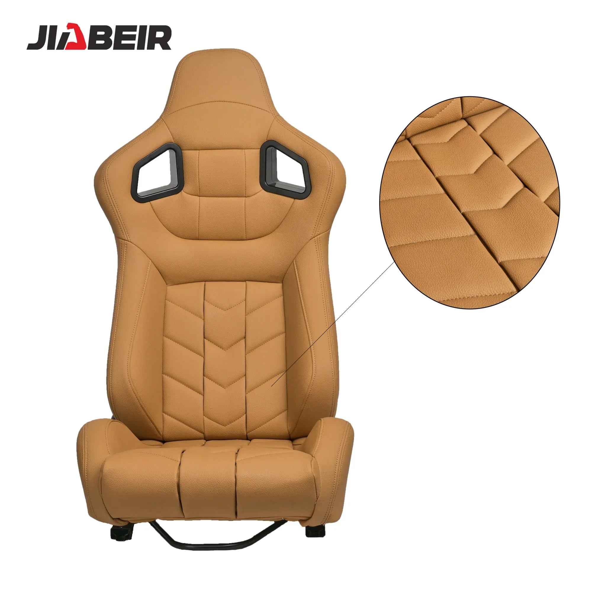 Jiabeir Beige Luxury Sports Car Racing Sim Bucket Seat JBR9009