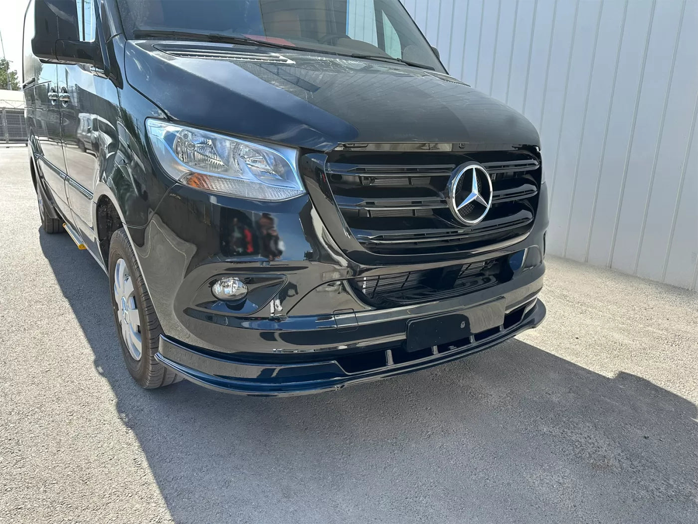 Motordrome Design Front Bumper Splitter Lower Valance Mercedes Sprinter 3 Mk3 2018-