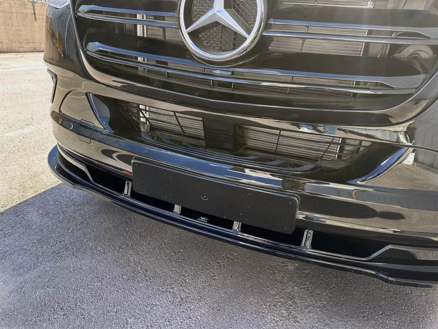 Motordrome Design Front Bumper Splitter Lower Valance Mercedes Sprinter 3 Mk3 2018-