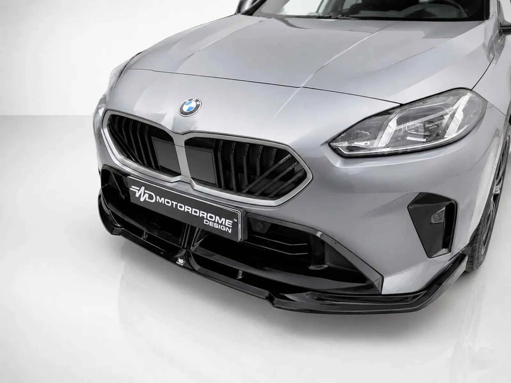Motordrome Front Splitter V.2 BMW 2 Series Gran Coupe F74 M-Pack / M235i - Gloss Black