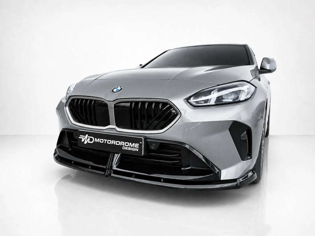 MTD Front Bumper Splitter V.3 BMW 2 Series Gran Coupe F74 M-Pack / M235i Gloss Black