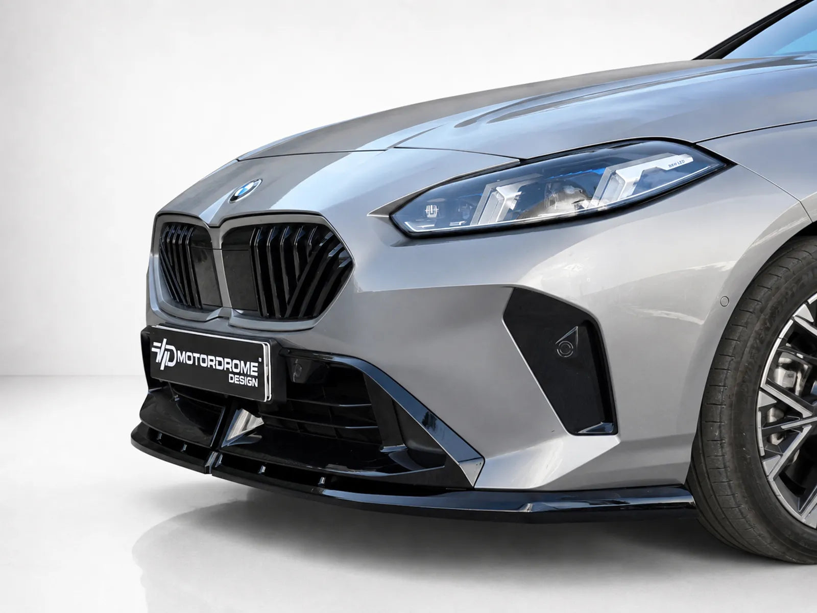 MTD Front Bumper Splitter V.3 BMW 2 Series Gran Coupe F74 M-Pack / M235i Gloss Black