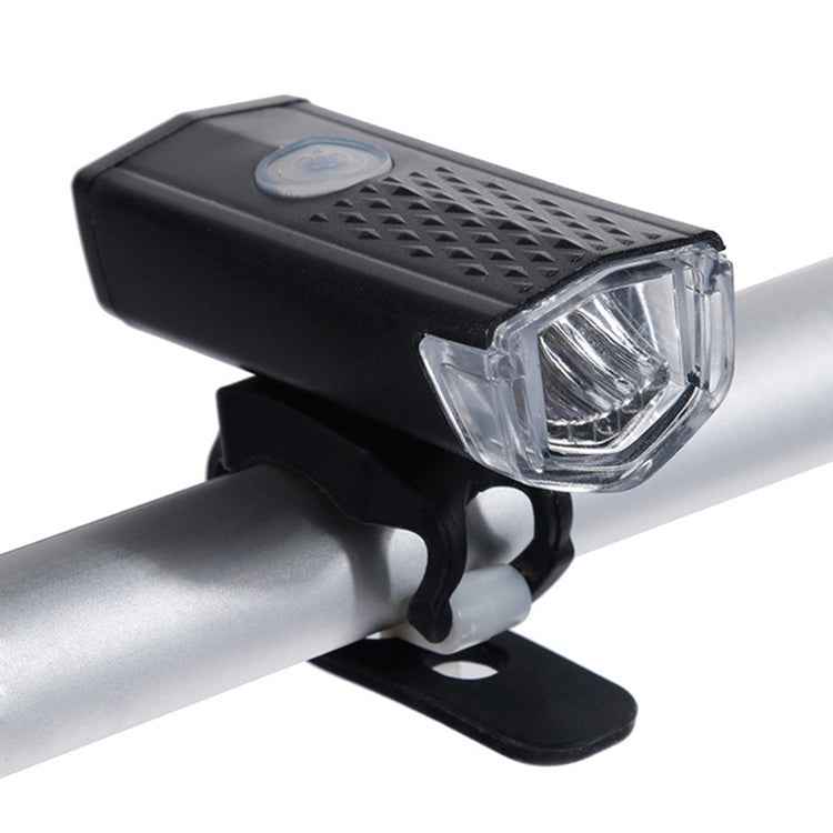 Bicycle Highlight USB Rechargeable Lamp Waterproof Bicycle Headlight Taillight Set(Headlight + Taillight)