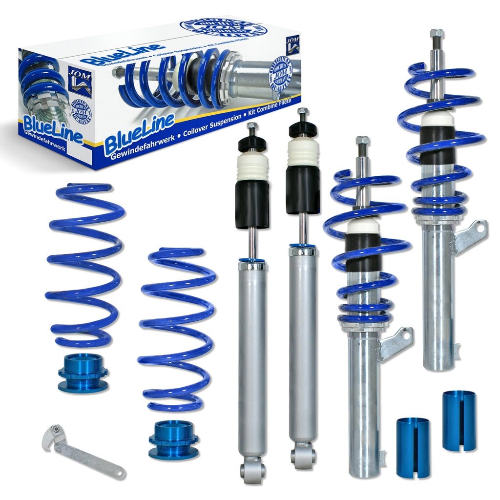 JOM Blueline Lowering Coilovers Audi A3 8P Sportback & Cabrio 1.4 TFSi 1.6 1.8 TFSi 2.0 2.0T / DSG and 1.9 TDi V6 Quattro RS3