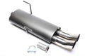 TA Technix Sport Rear Muffler - Peugeot 206 Schrägheck (1998 - )