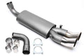 TA Technix Sport Rear Muffler - Audi 80, 90, Coupe (1986 - 1996)
