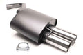 TA Technix Sport Rear Muffler - BMW 3er Serie Limousine. 3er Serie Touring (2004 - 2007)