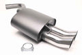 TA Technix Sport Rear Muffler - BMW 3er Serie Limousine. 3er Touring (2004 - 2007)