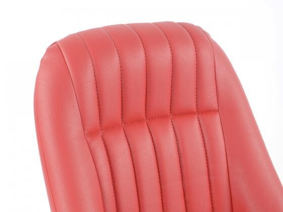FK Pair Classic Retro Kit Car Bucket Sports Seats - Red Piping + slide run