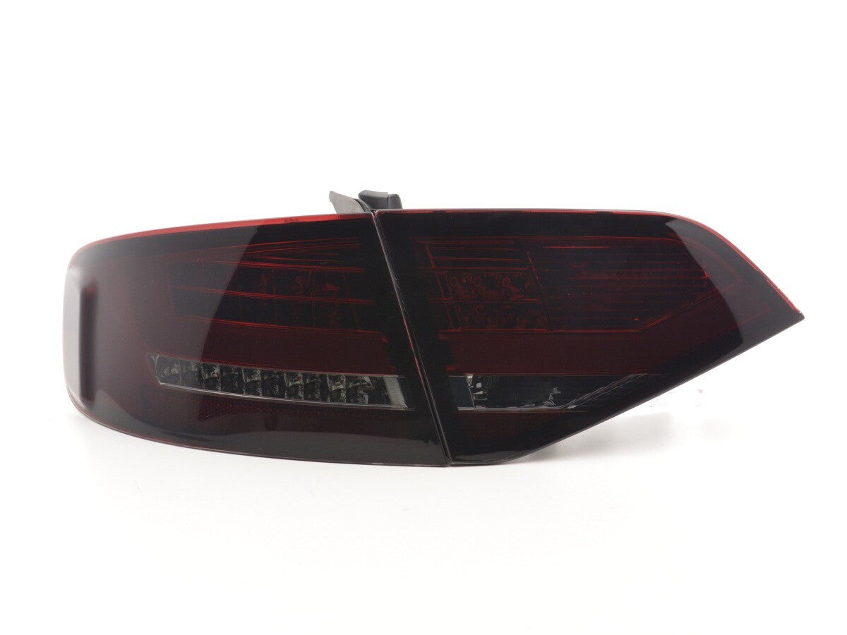 FK Set Audi A4 B8 8K 07-11 LED REAR Lights DRL Lightbar TAIL LIGHTS red smok LHD