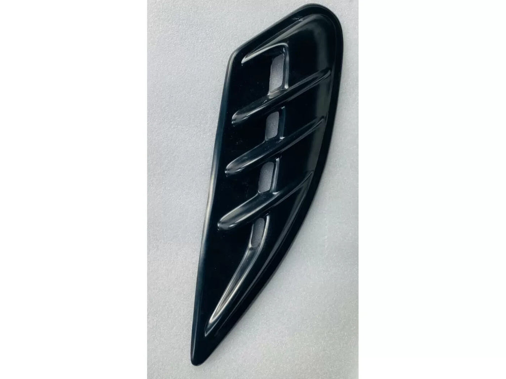 Motordrome Design Side Air Scoops Intake Vents Smart Fortwo 451 ABS Gloss Black