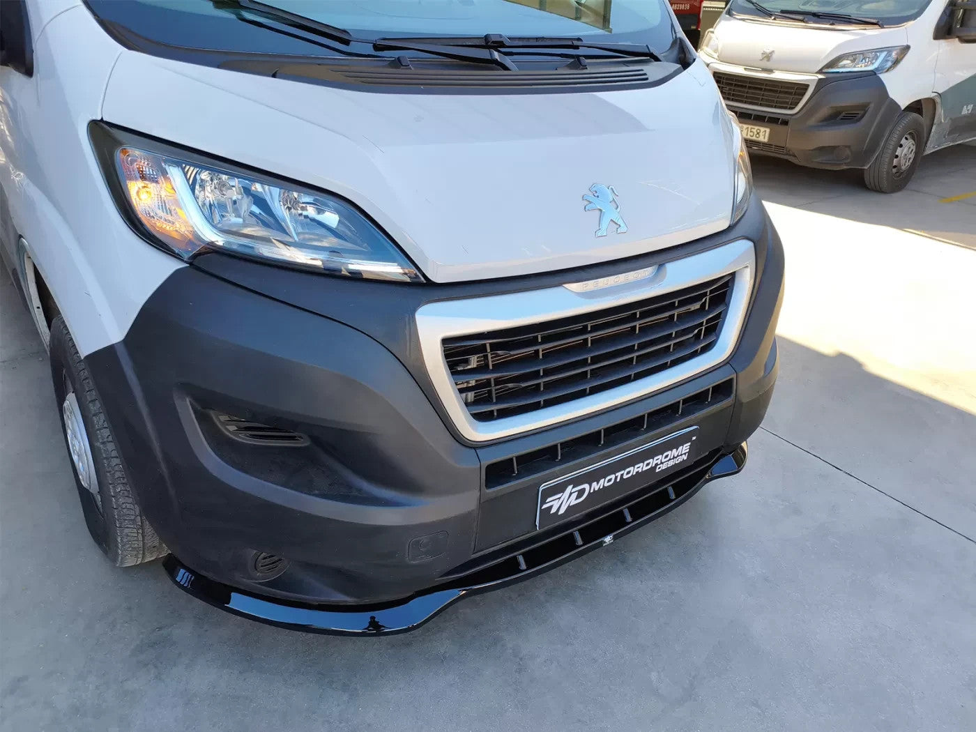 Motordrome Front Splitter Citroen Jumper Relay Ducato Movano C Boxer ProMaster