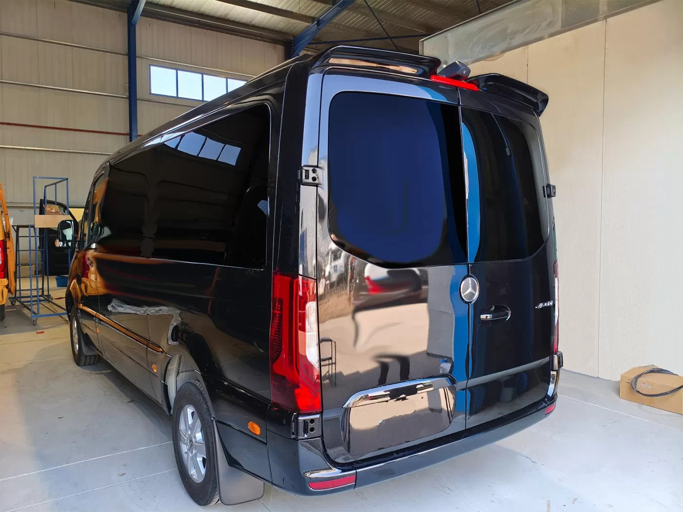Motordrome Rear Wing Roof Spoiler Mercedes Sprinter H1 Mk2 Mk3 VW Crafter H1 Mk1