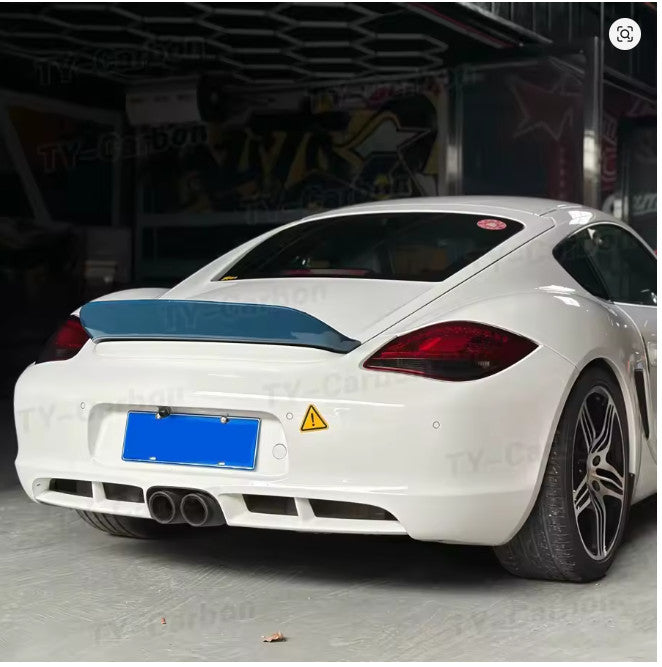 TYC Porsche 987 987.1 Cayman 05-12 Rear Trunk Boot Lip Duck Tail Wing Spoiler