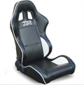 Jiabeir Black Sports Car Racing Sim Bucket Seat JBR1031