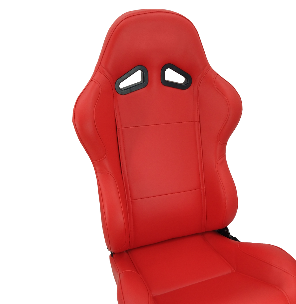 Jiabeir Red Sports Car Racing Sim Bucket Seat JBR1004