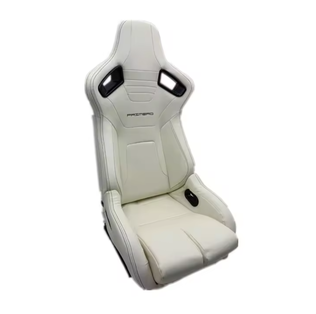 Jiabeir White Sports Car Racing Sim Bucket Seat JBR1088