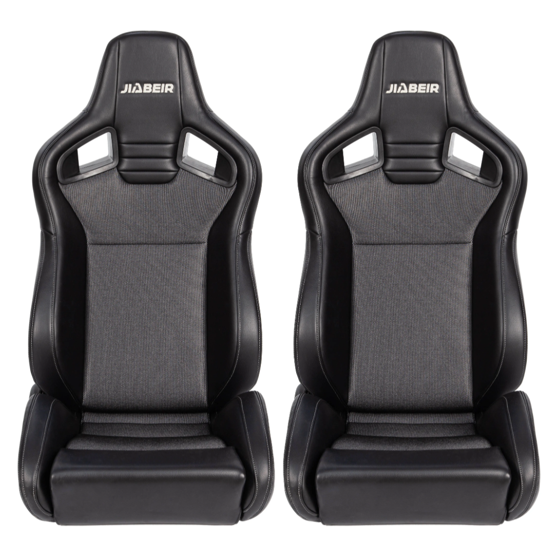Jiabeir Black Sports Car Racing Sim Bucket Seat JBR1039RM