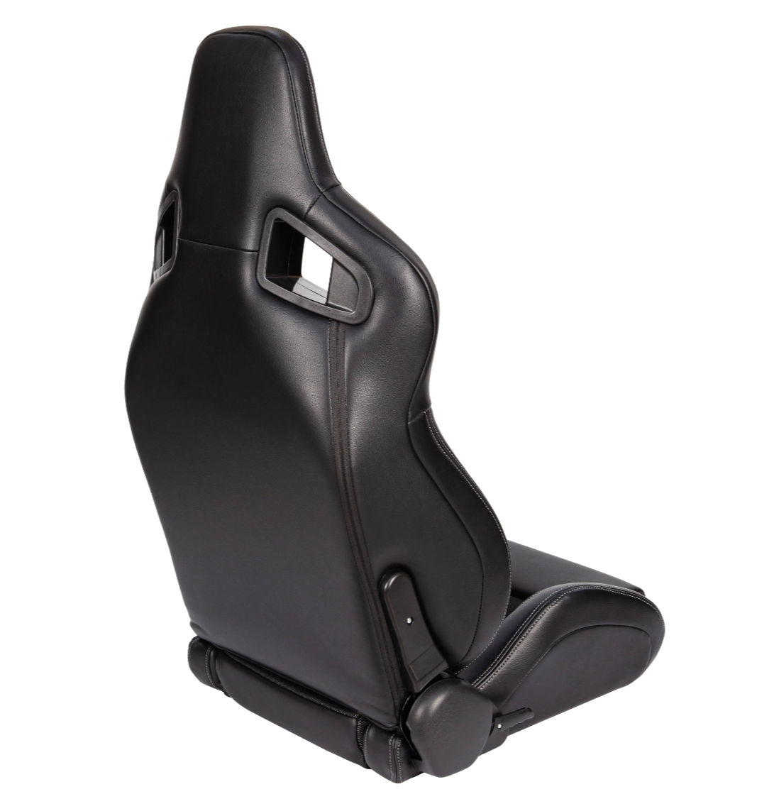 Jiabeir Black Sports Car Racing Sim Bucket Seat JBR1039RM